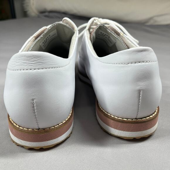 FootJoy Women's Size 10M Sport Retro Golf Shoes Spikeless White Rose Gold EUC - Picture 4 of 16
